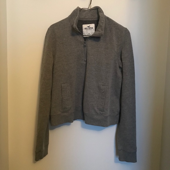 Hollister Half Zip Fleece Top - Picture 2 of 4